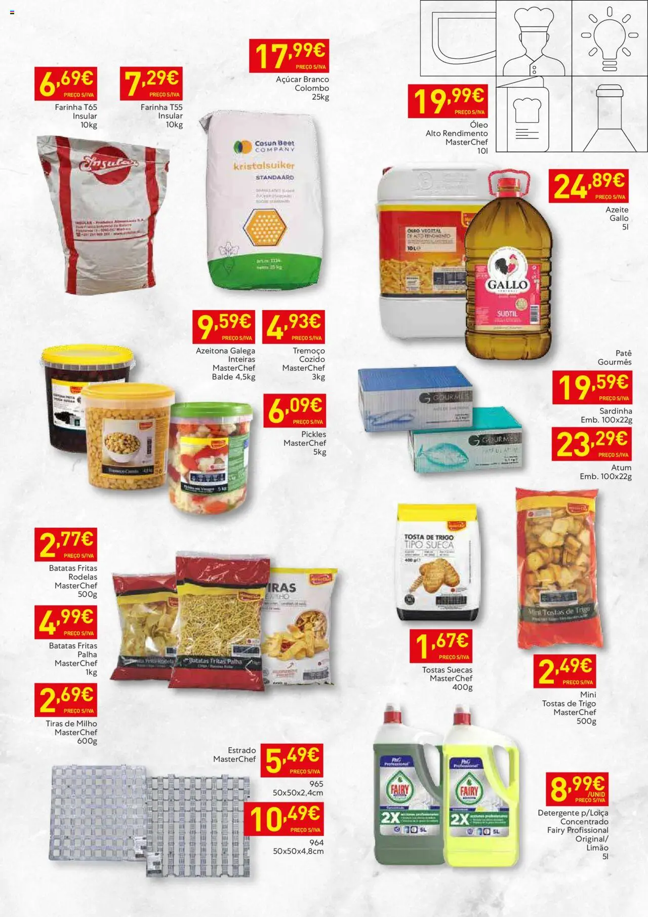 Recheio folheto Madeira │ válido de 05.08.2025 | Página: 7 | Produtos: Atum, Óleo, Açúcar, Batatas fritas
