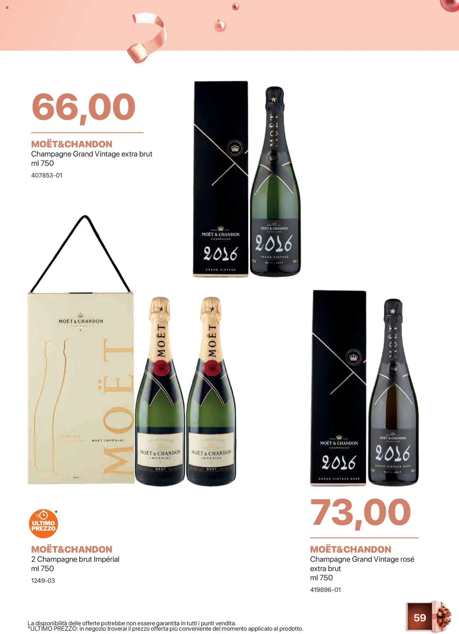 Volantino Sogegross del 05.11.2025 | Pagina: 59 | Prodotti: Champagne