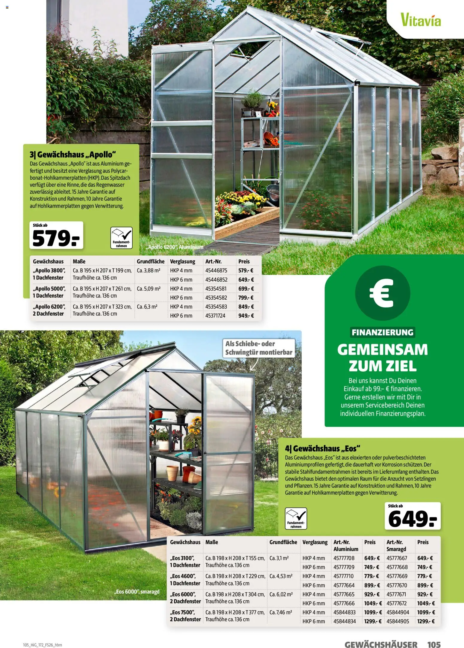 Hagebau Gartengestaltungsortiment – gültig ab 02.03.2026 | Seite: 105