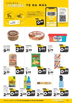 Vista previa Alimerka folleto Asturias válido desde el 27.11.2025 | Página: 25 | Productos: Κρεμάστρα, Queso, Té