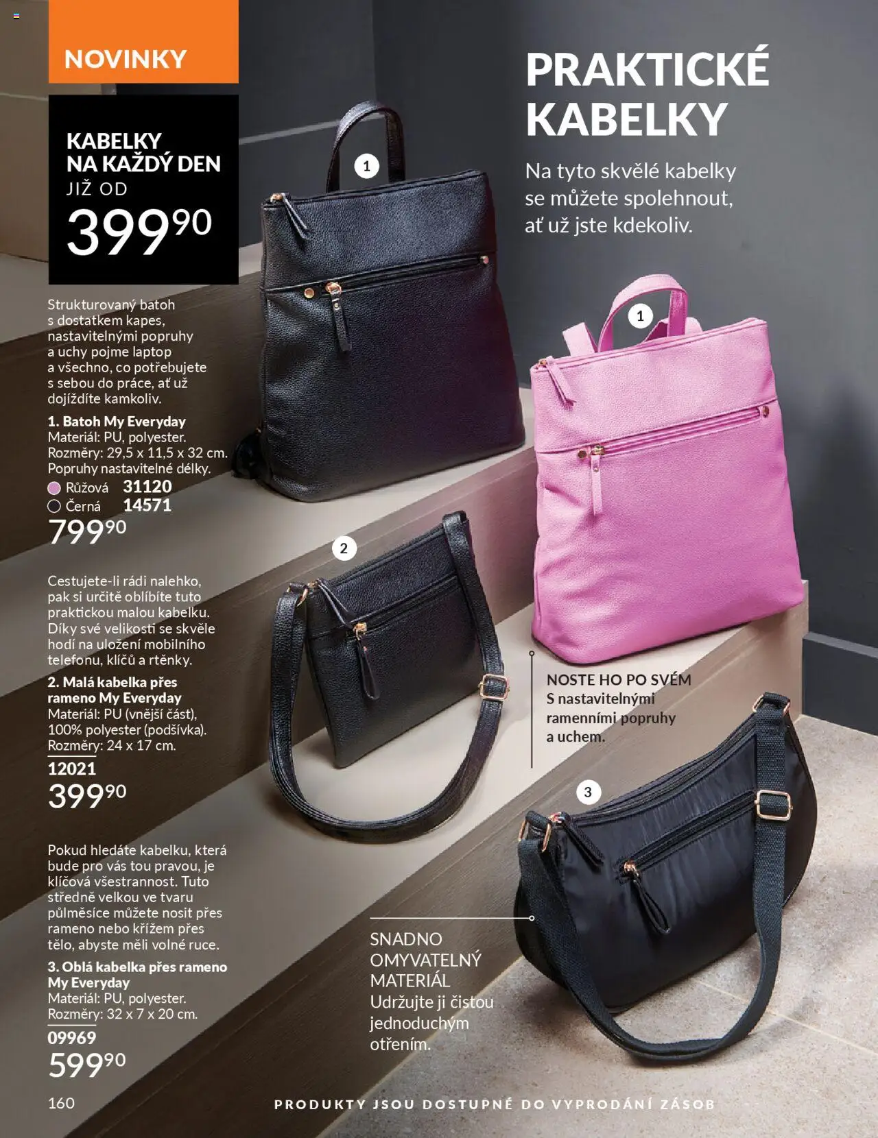 Avon katalog 9/2025 od 01.09.2025 | Strana: 162 | Produkty: Kabelka, Batoh, Kabelky