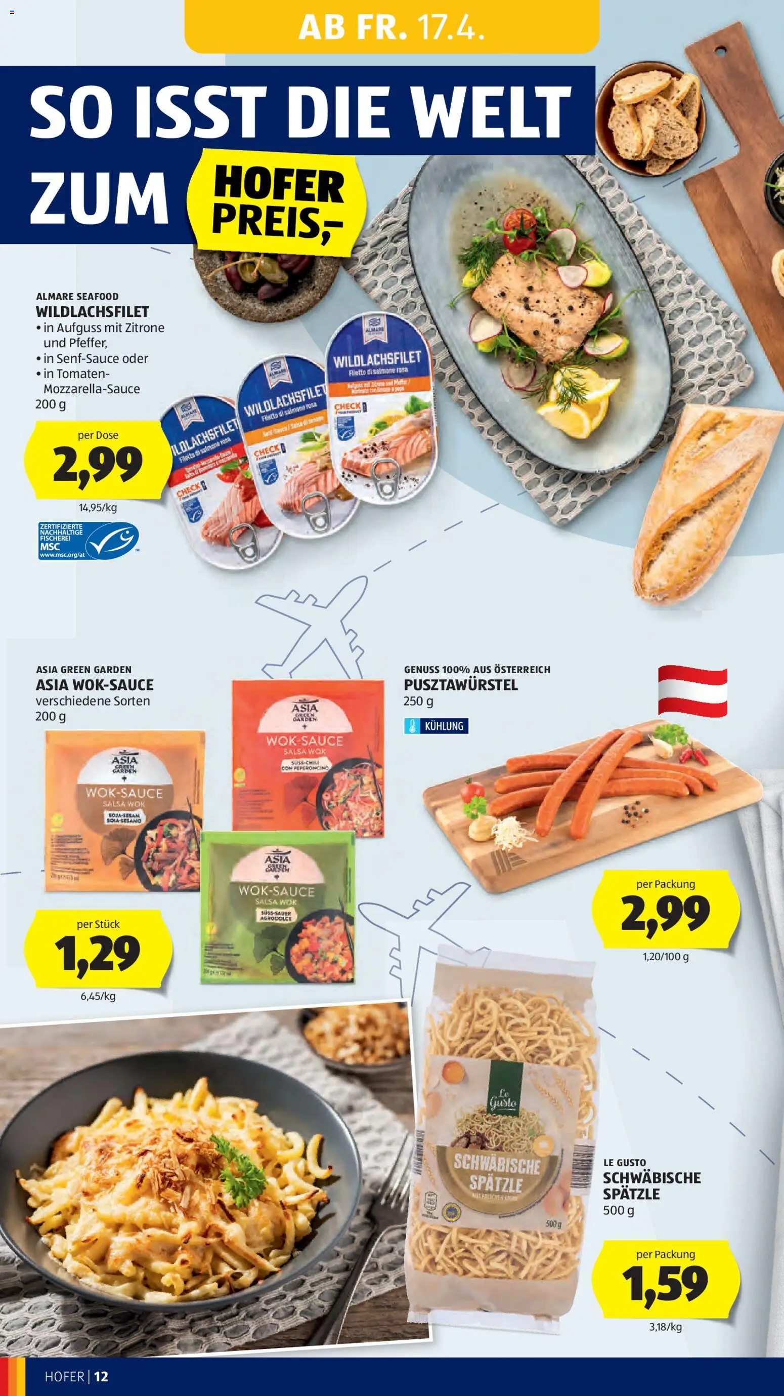 Hofer Flugblatt gültig ab 20.04.2026 | Seite: 14 | Produkte: Zitrone, Tomaten