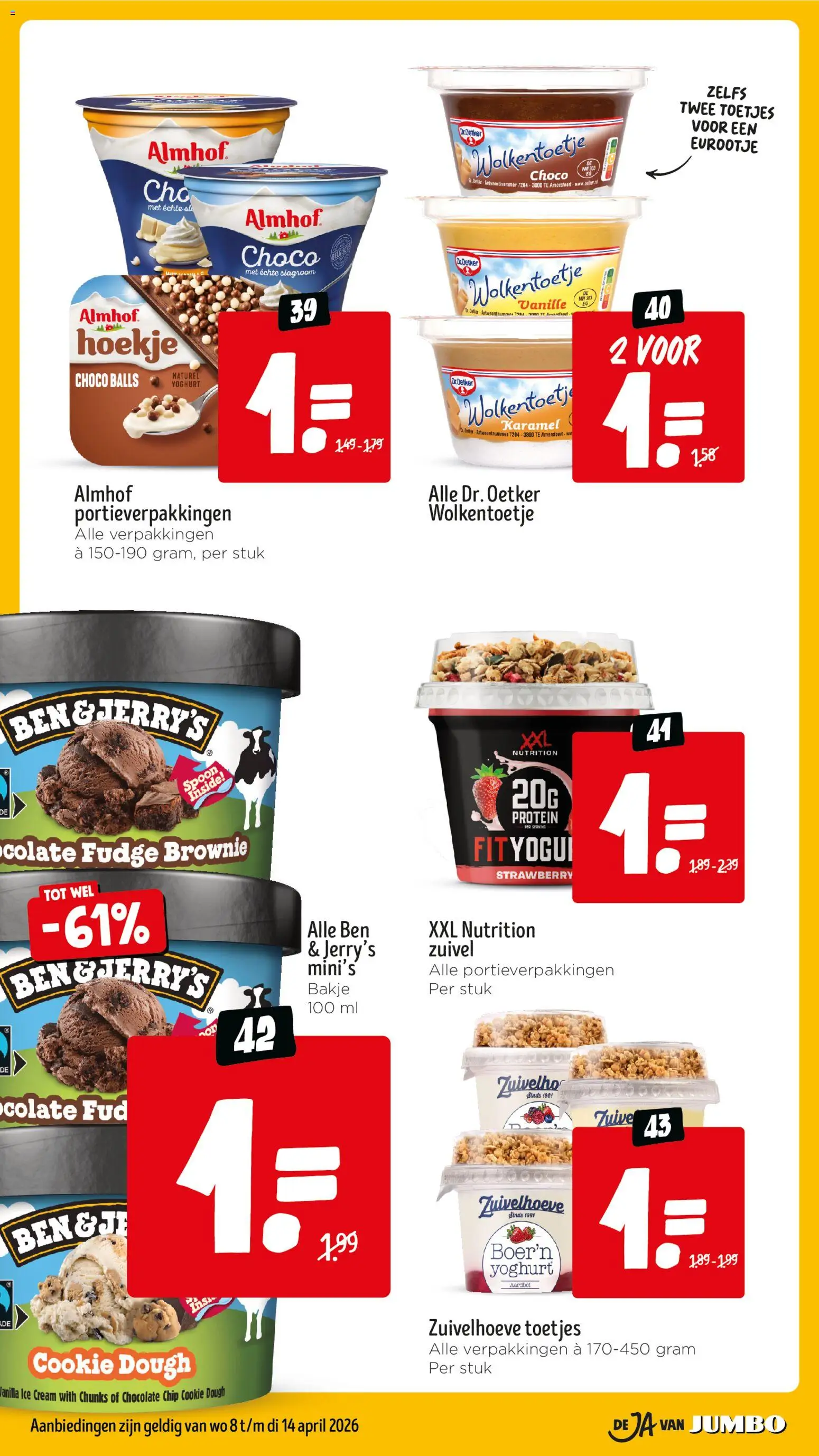 {H1} | Pagina: 13 | Producten: Zuivel, Yoghurt, Slagroom, Pavilon