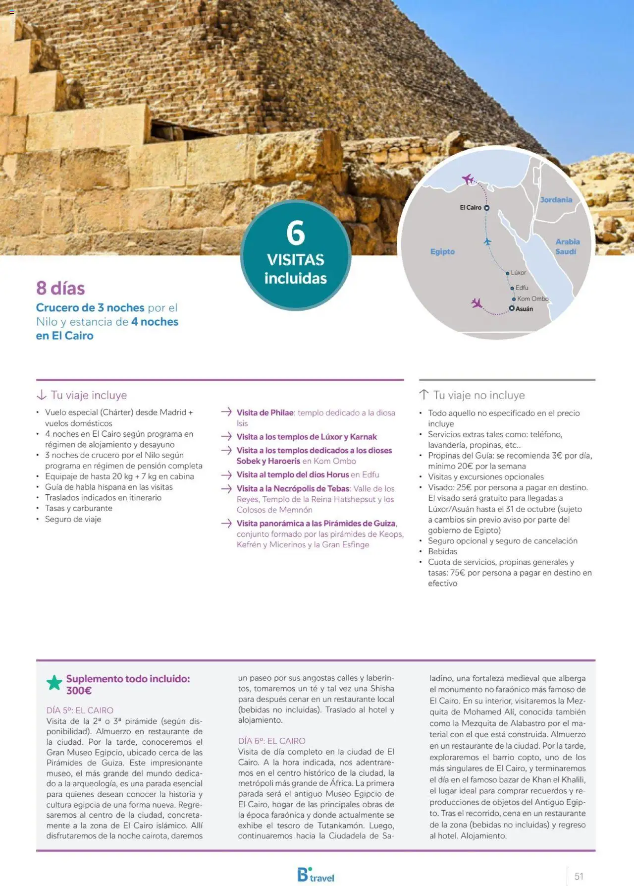 B the travel brand Egipto │ válido desde el 01.07.2025 | Página: 51