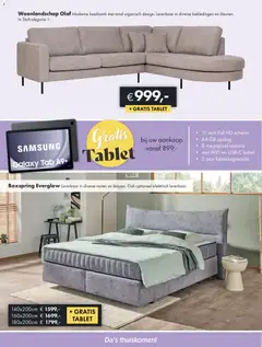 Woonsquare - Folder - Voorbeeld van een folder van Woonsquare, geldig van 08.12.2025 | Pagina: 8 | Producten: Tablet, Camera, Scherm, Papier blanc