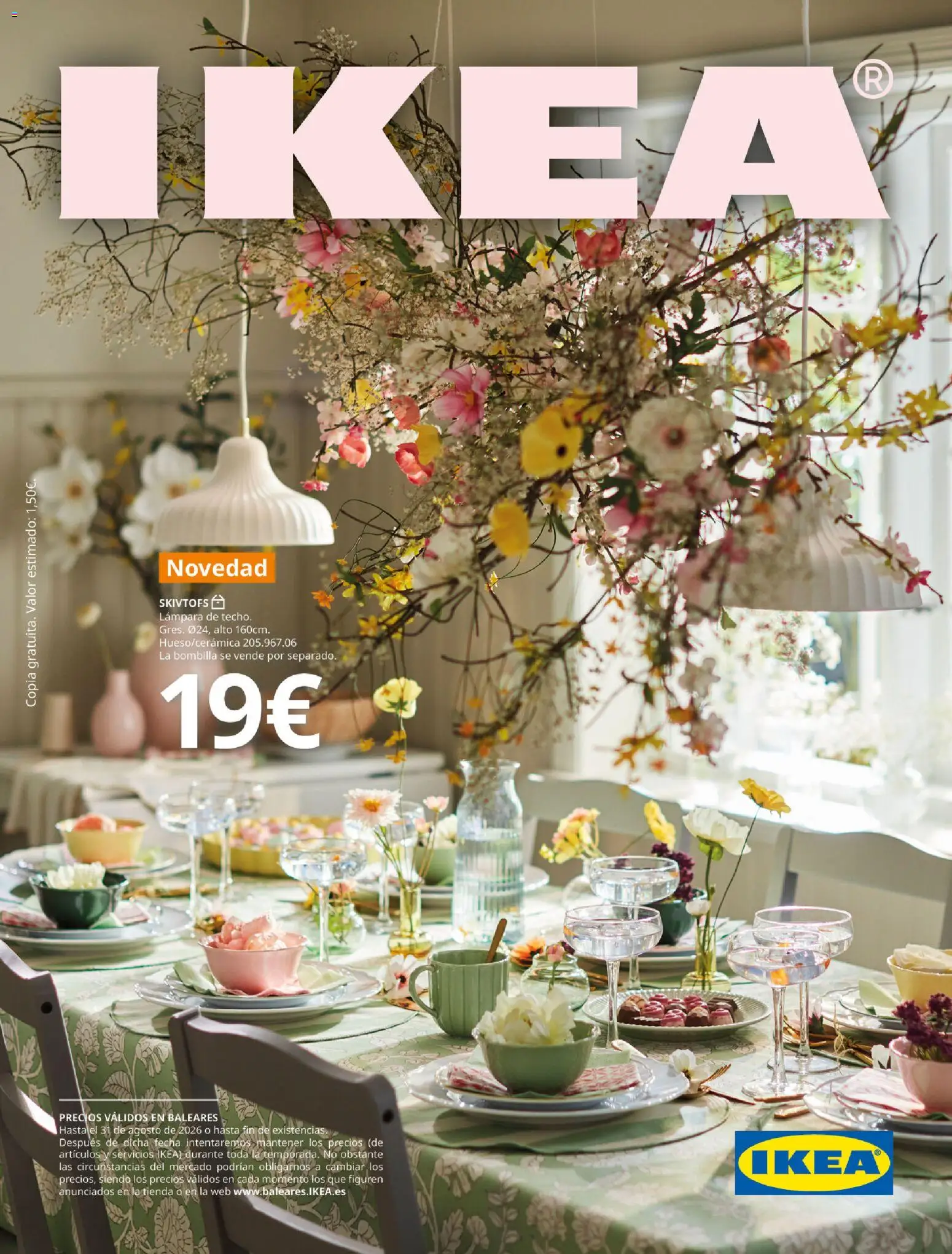 IKEA - Colecciones de primaver │ válido desde el 01.01.2026 | Página: 1 | Productos: Bombilla, Lámpara