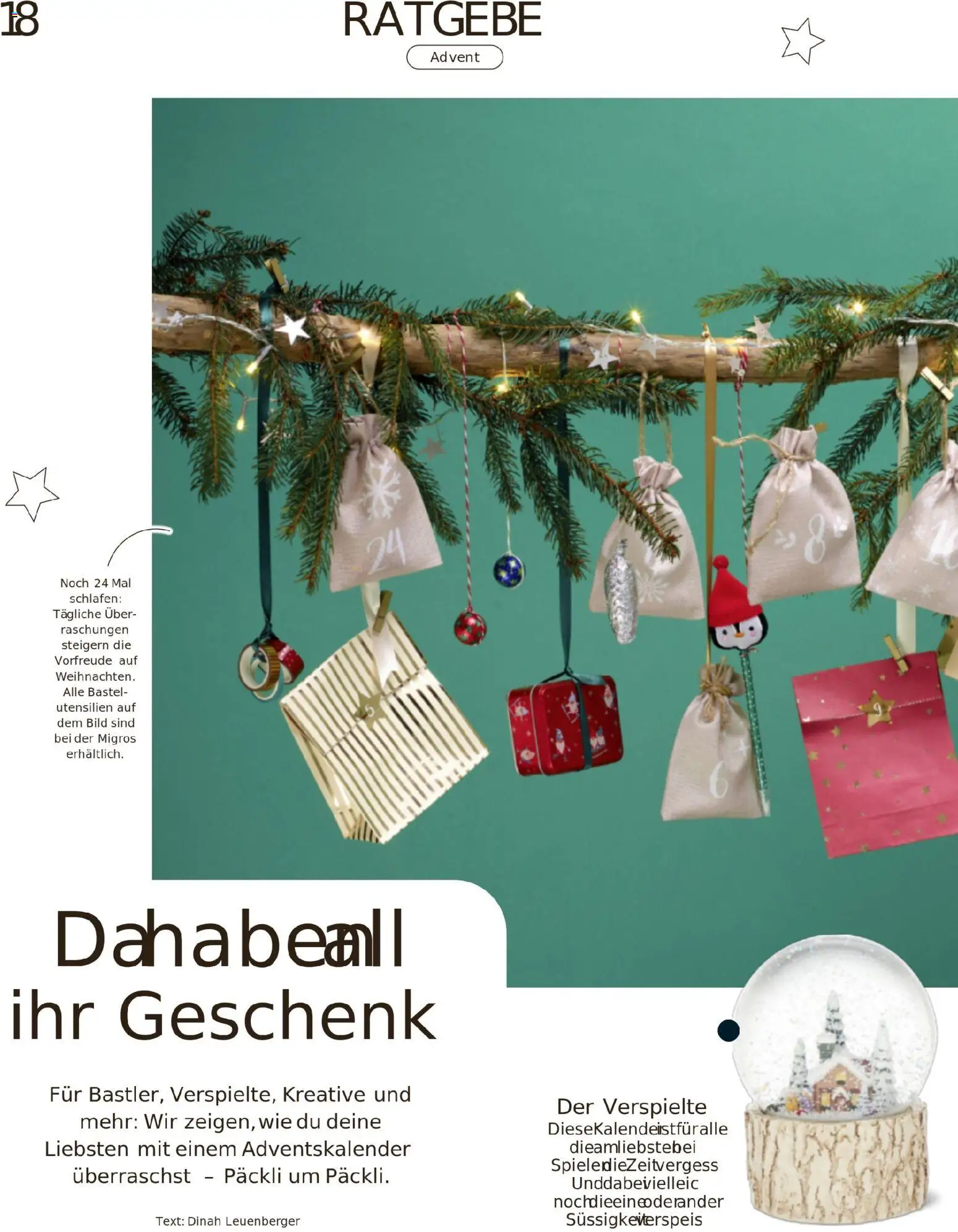 Migros Magazin – gültig ab 10.11.2025 | Seite: 18