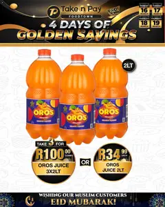 Take n Pay specials catalogue – valid from 16.03.2026 | Page: 8 | Products: Squash, Juice