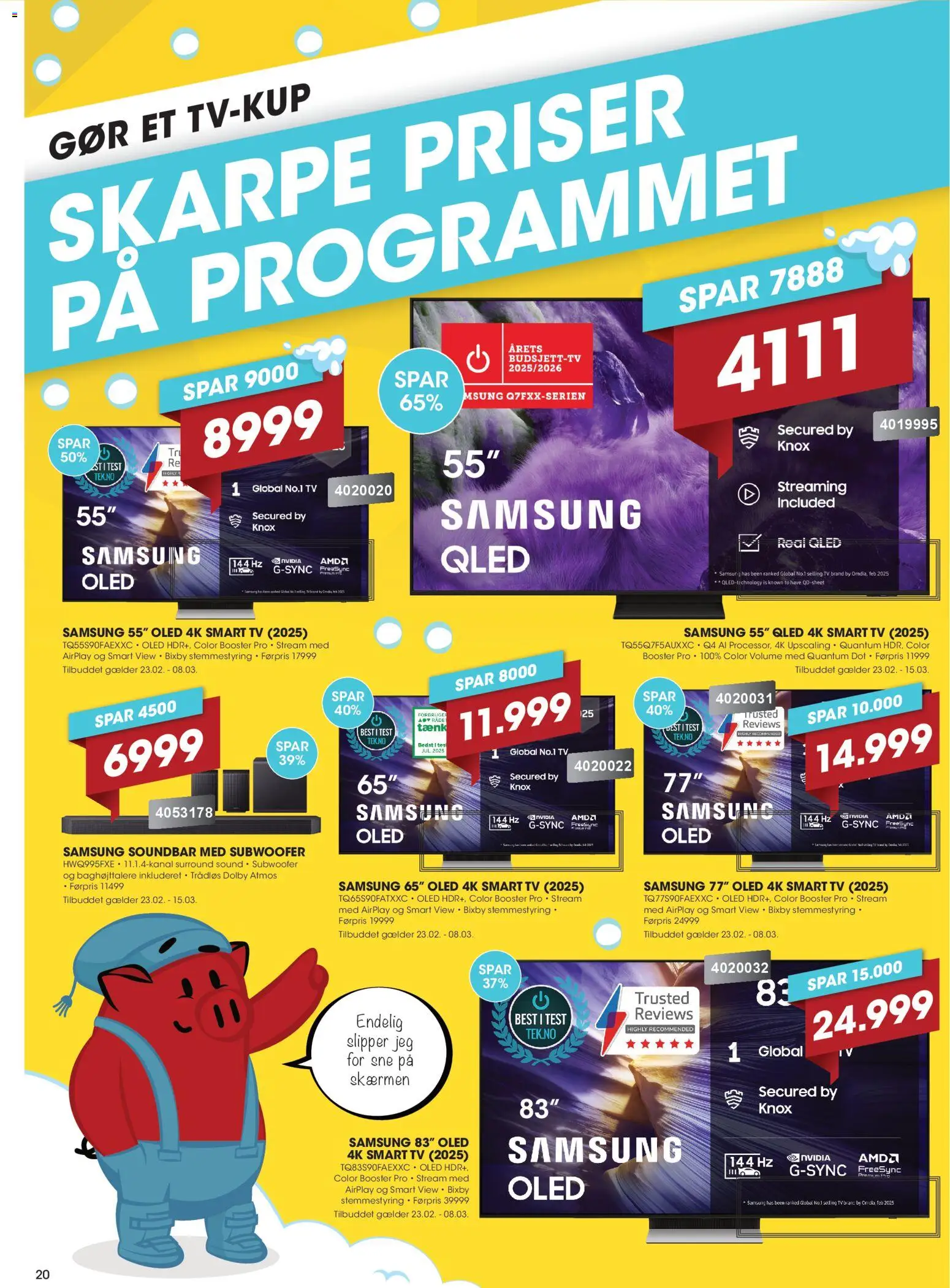 Punkt1 tilbudsavis – gyldig fra 23.02.2026 | Side: 20