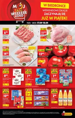Pogląd oferty "Biedronka gazetka - Tani weekend" - ważna od 17.04.2026