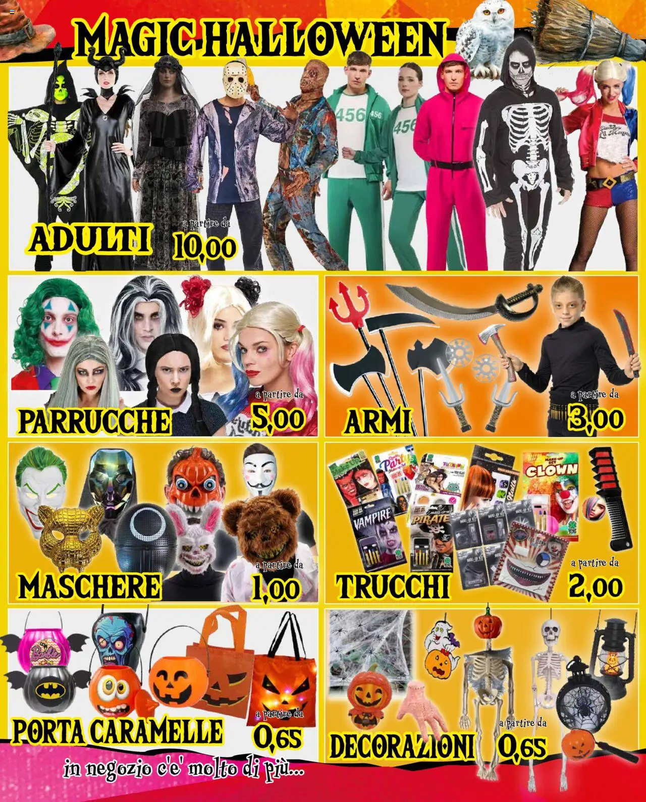 Volantino Orizzonte del 09.10.2025 | Pagina: 13 | Prodotti: Caramelle, Decorazioni