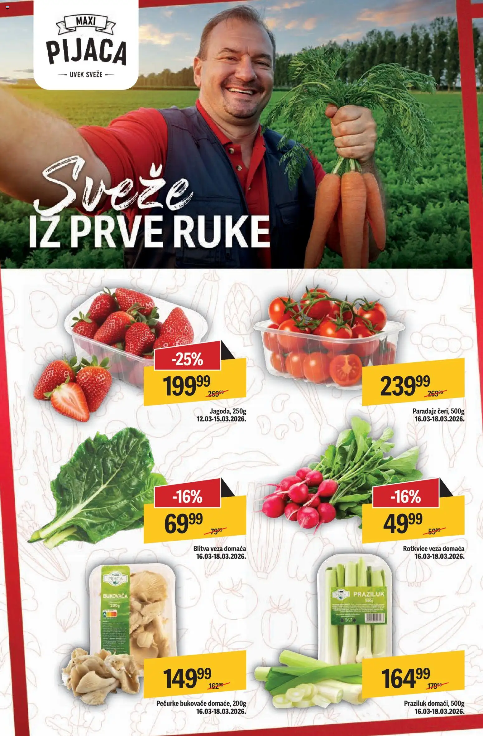 Maxi katalog - važi od 12.03.2026 | Strana: 14 | Proizvode: Praziluk, Paradajz