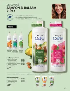 Ofertele Avon valabile de la 01.12.2025 | Pagină: 197 | Produse: Zmeură, Migdale, Unt, Avocado