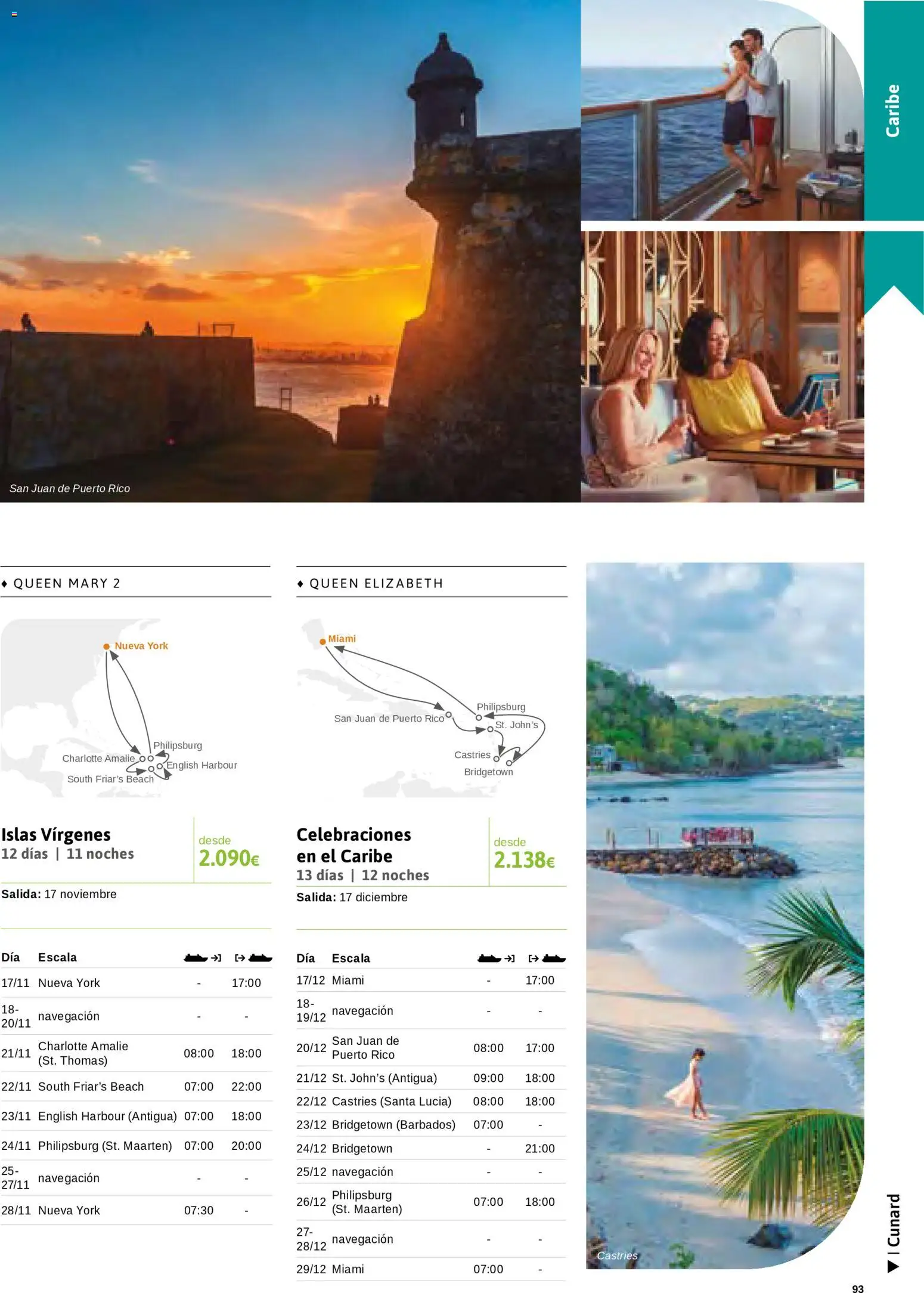 Viajes El Corte Inglés Cruceros marítimos │ válido desde el 01.01.2026 | Página: 94 | Productos: Navegación