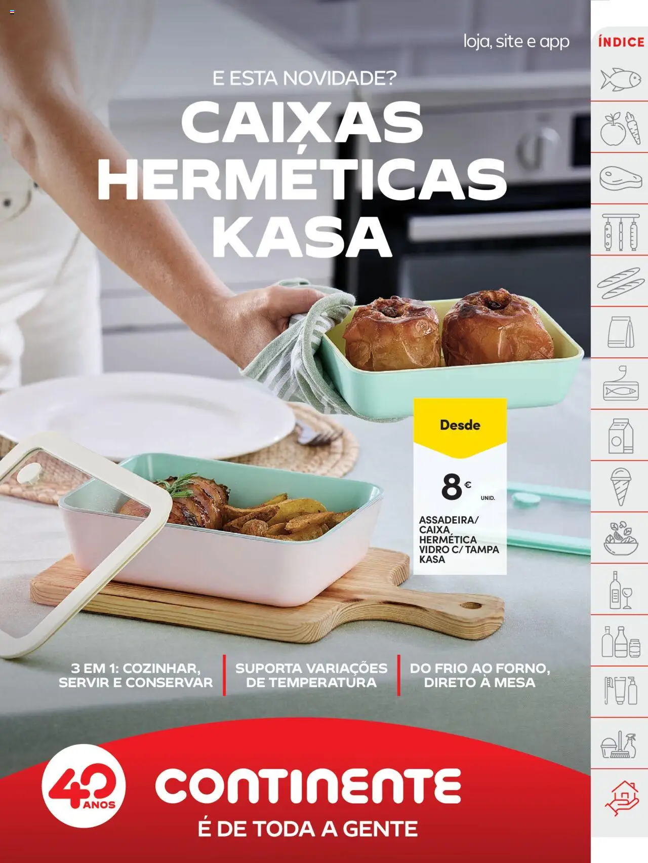 Continente folheto │ válido de 14.10.2025 | Página: 47 | Produtos: Mesa, Caixa