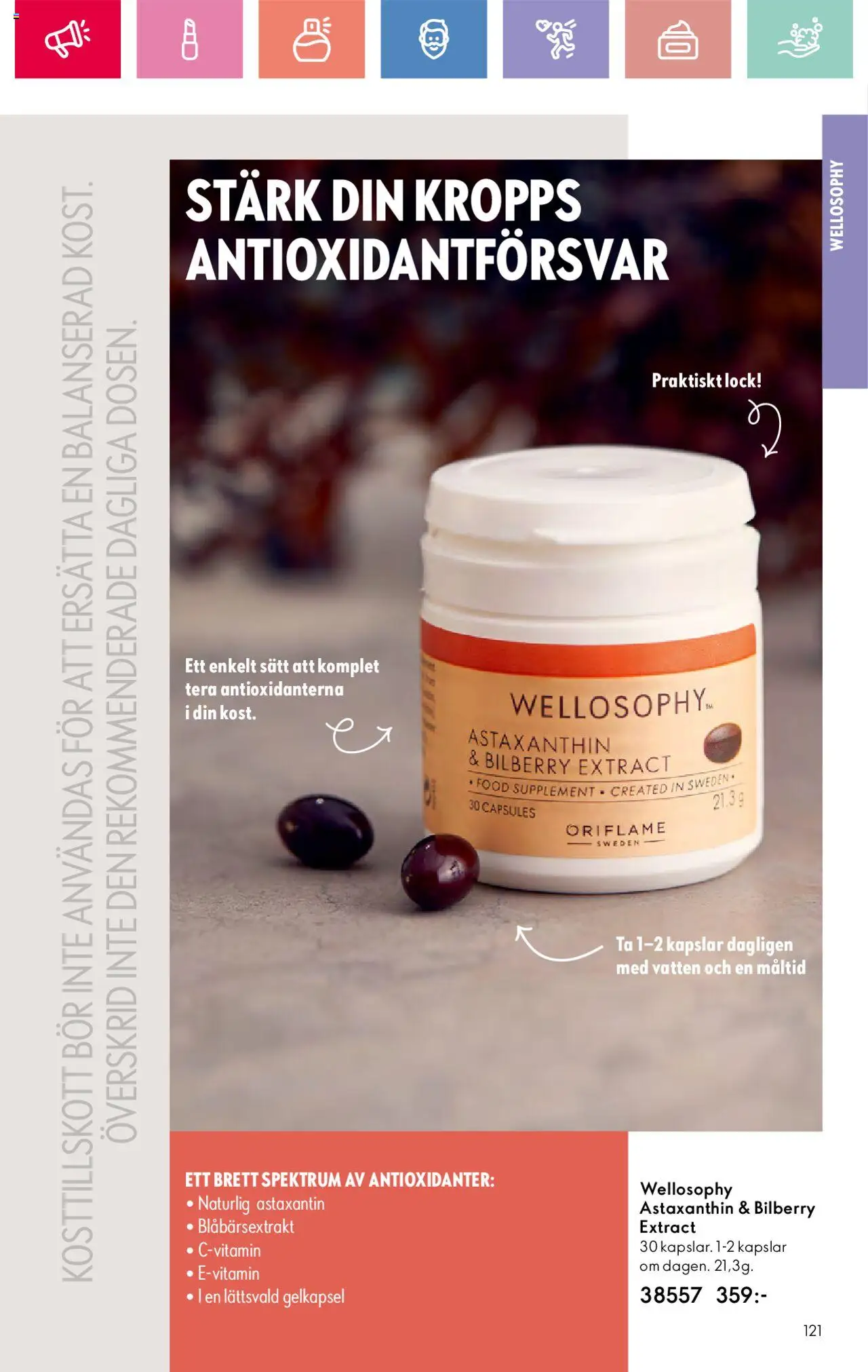 Oriflame reklamblad aktuell från 03.08.2025 | Sida: 121