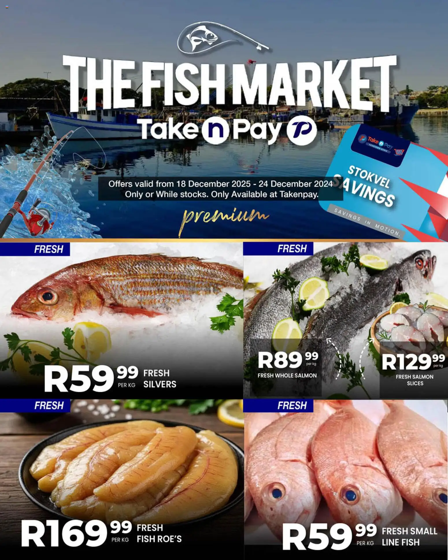 New Take n Pay catalogue – valid from 18.12.2025 | Page: 38 | Products: Fish