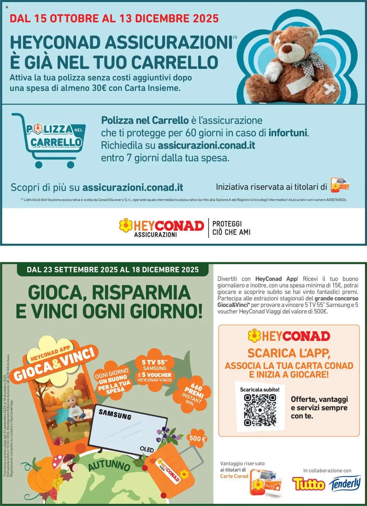 Volantino Conad del 22.10.2025 | Pagina: 19 | Prodotti: Mobile, Carrello, TV, Samsung