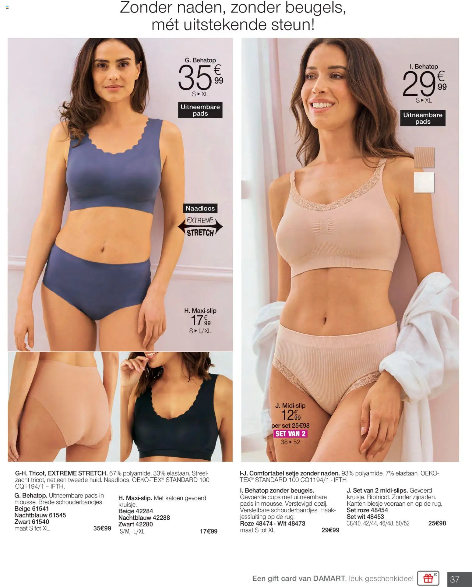 {H1} | Pagina: 37 | Producten: Pads