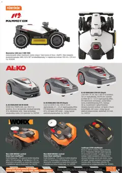 OBI Szakértőktől szakértőknek - amely érvényes a következő dátumtól: 17.03.2026 | Oldal: 31 | Termékek: Robot, Akkumulátor, Fűnyíró