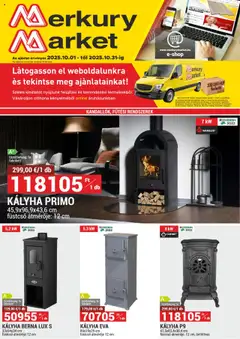 Merkury Market Akciós újság - amely érvényes a következő dátumtól: 01.10.2025