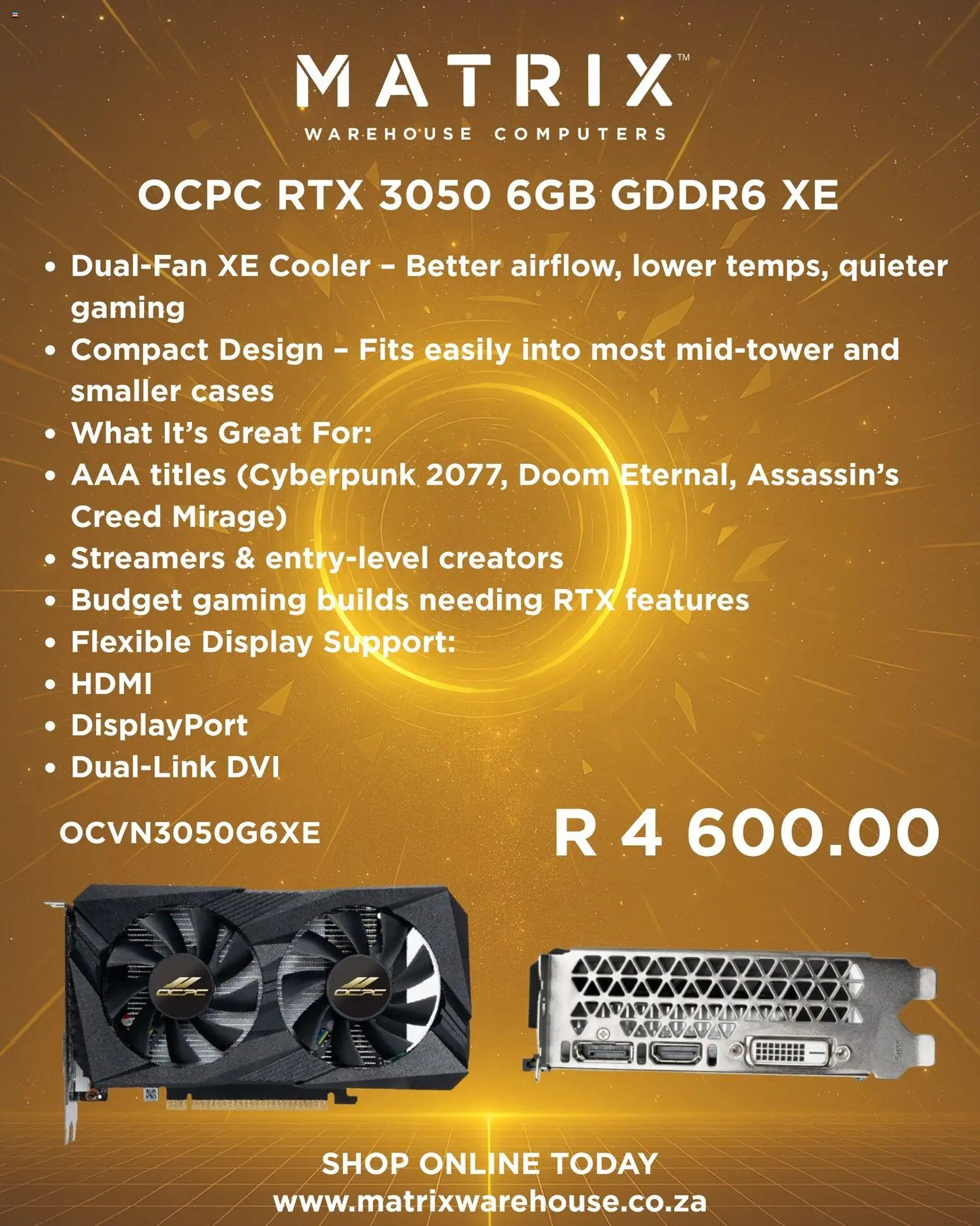 New Matrix Warehouse catalogue – valid from 24.11.2025 | Page: 3 | Products: Cooler