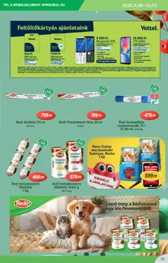Reál Akciós újság - amely érvényes a következő dátumtól: 26.11.2025 | Oldal: 19