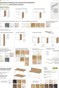 Jela katalog - pregled Jela kataloga - važi od 15.12.2025 | Strana: 112 | Proizvode: Rešetka, Radna ploča, Orah