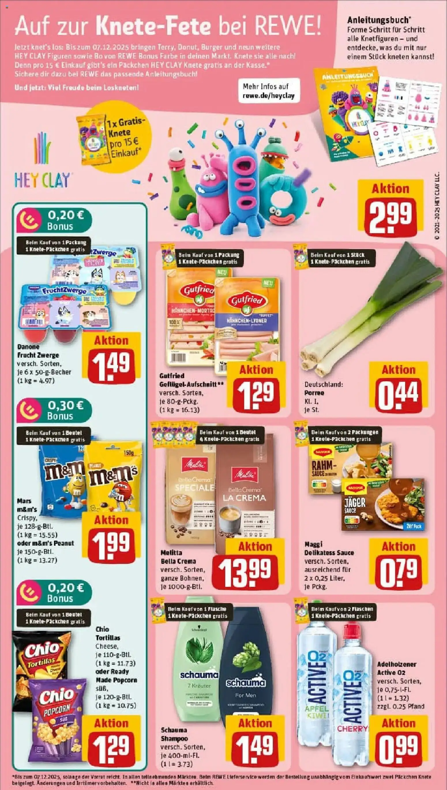 Rewe prospekt Göttingen / Geismar	 – gültig ab 17.11.2025 | Seite: 17 | Produkte: Melitta, Äpfel, Shampoo, Mars