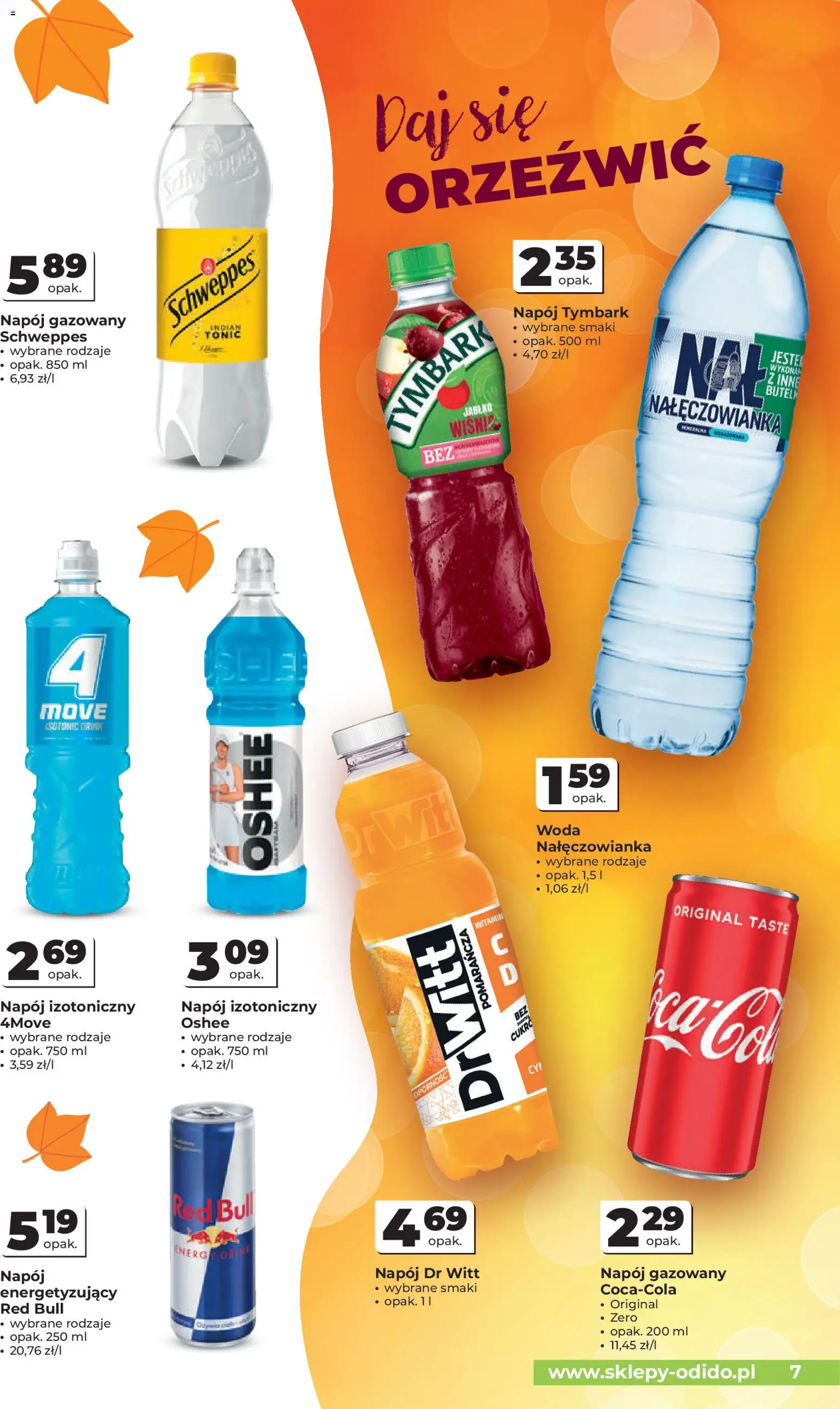 Odido Gazetka od 12.11.2025 | Strona: 7 | Produkty: Red bull, Woda