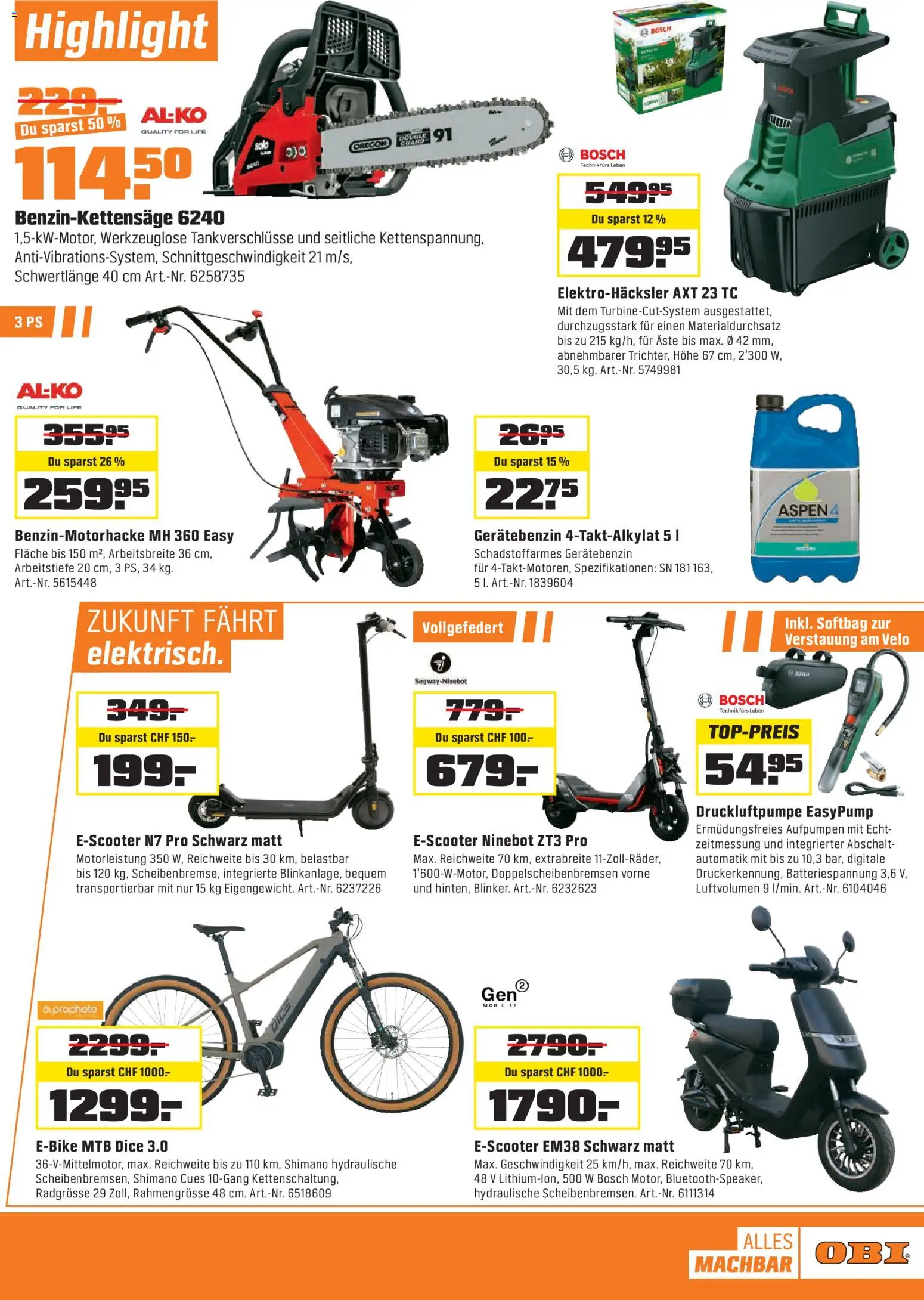 OBI - BIBERSTARKE Angebote bei OBI. – gültig ab 01.02.2026 | Seite: 5 | Produkte: Bosch