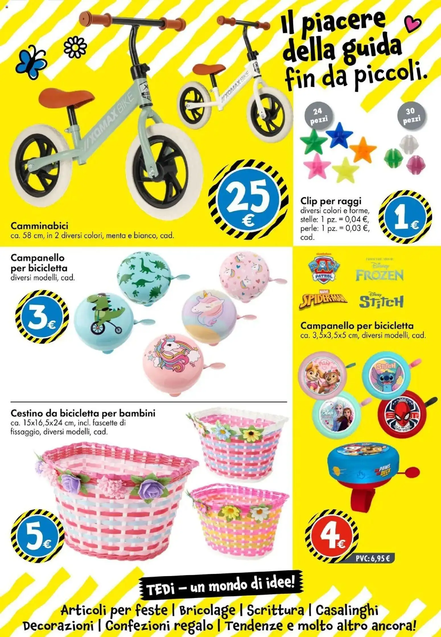 Volantino TEDi del 06.03.2026 | Pagina: 36 | Prodotti: Bicicletta, Menta, Fascette, Decorazioni