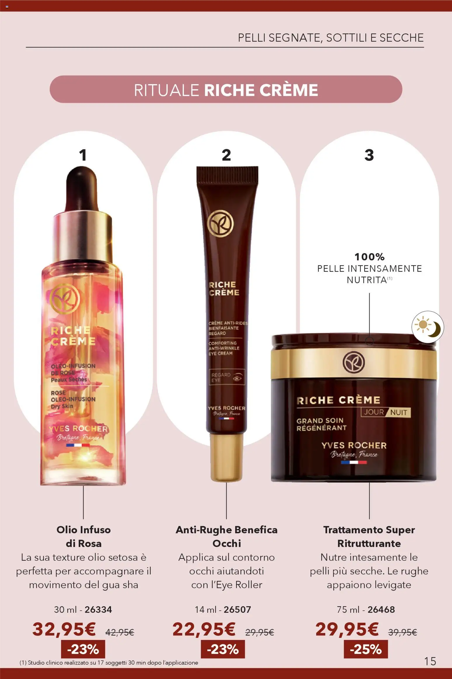 Volantino Yves Rocher del 17.02.2026 | Pagina: 15 | Prodotti: Olio