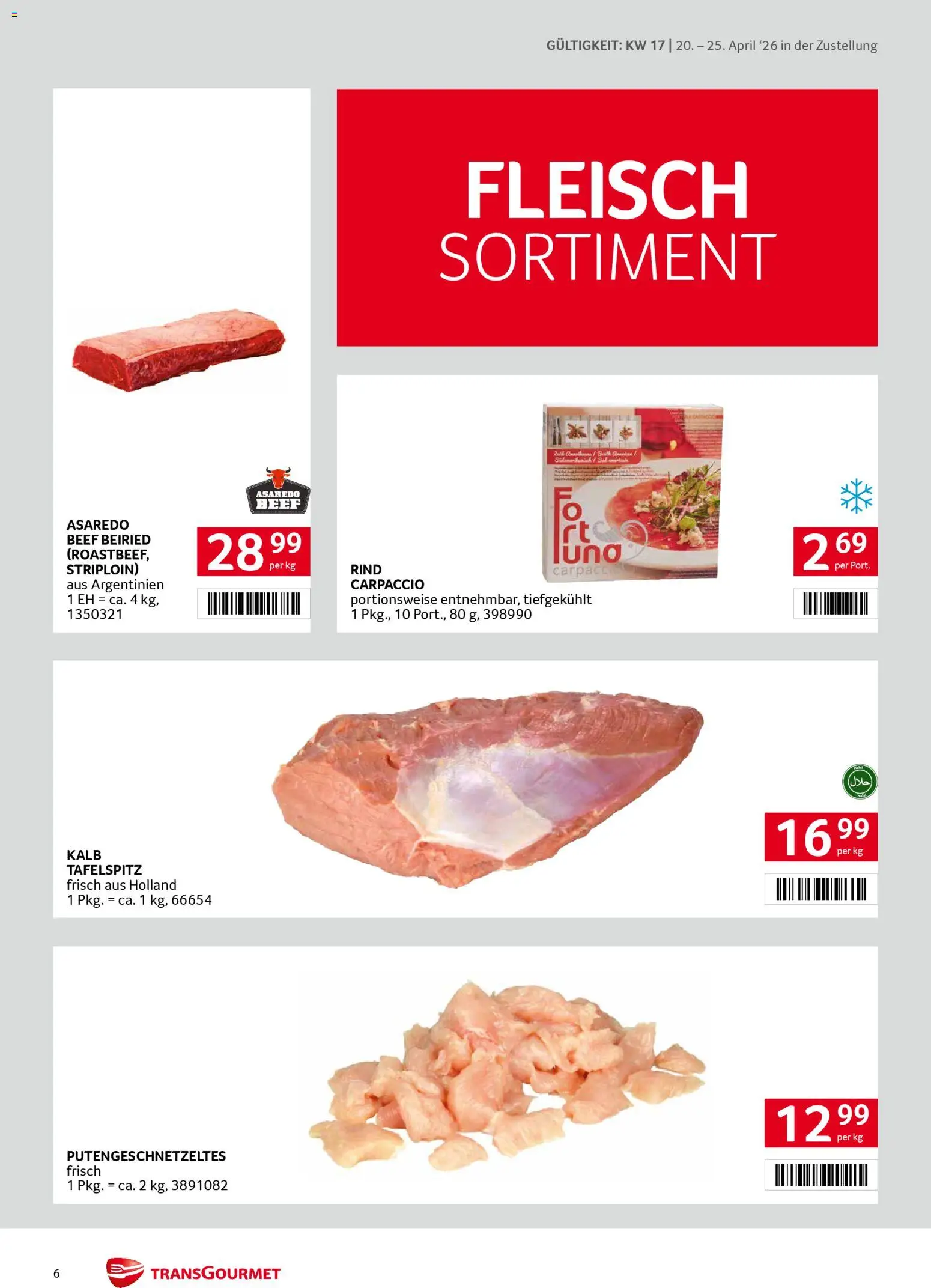 Transgourmet Zustellaktion gültig ab 20.04.2026 | Seite: 6