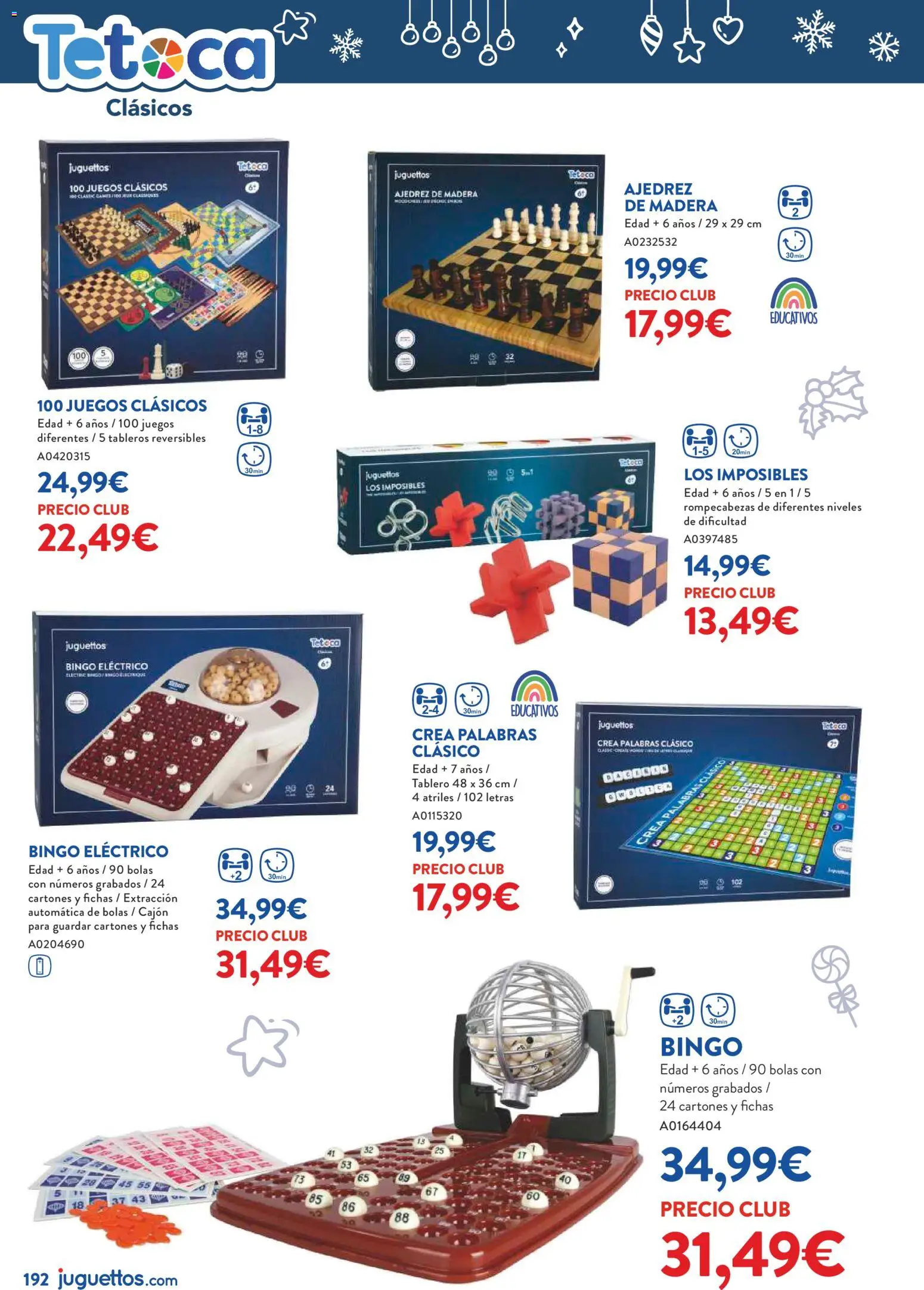 Juguettos catálogo Navidad │ válido desde el 27.10.2025 | Página: 192