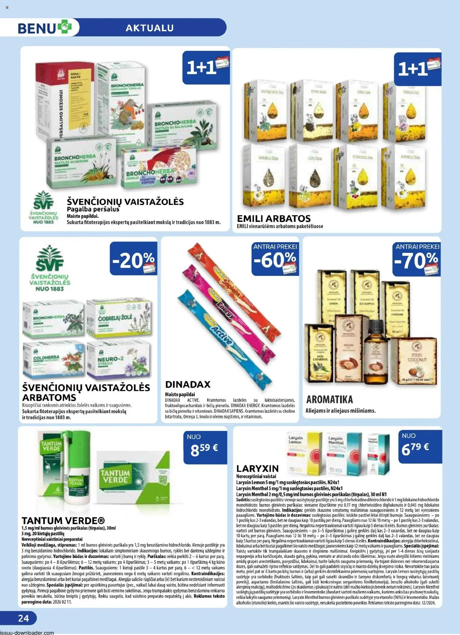 BENU akcijos nuo 01.03.2026 | Puslapis: 24