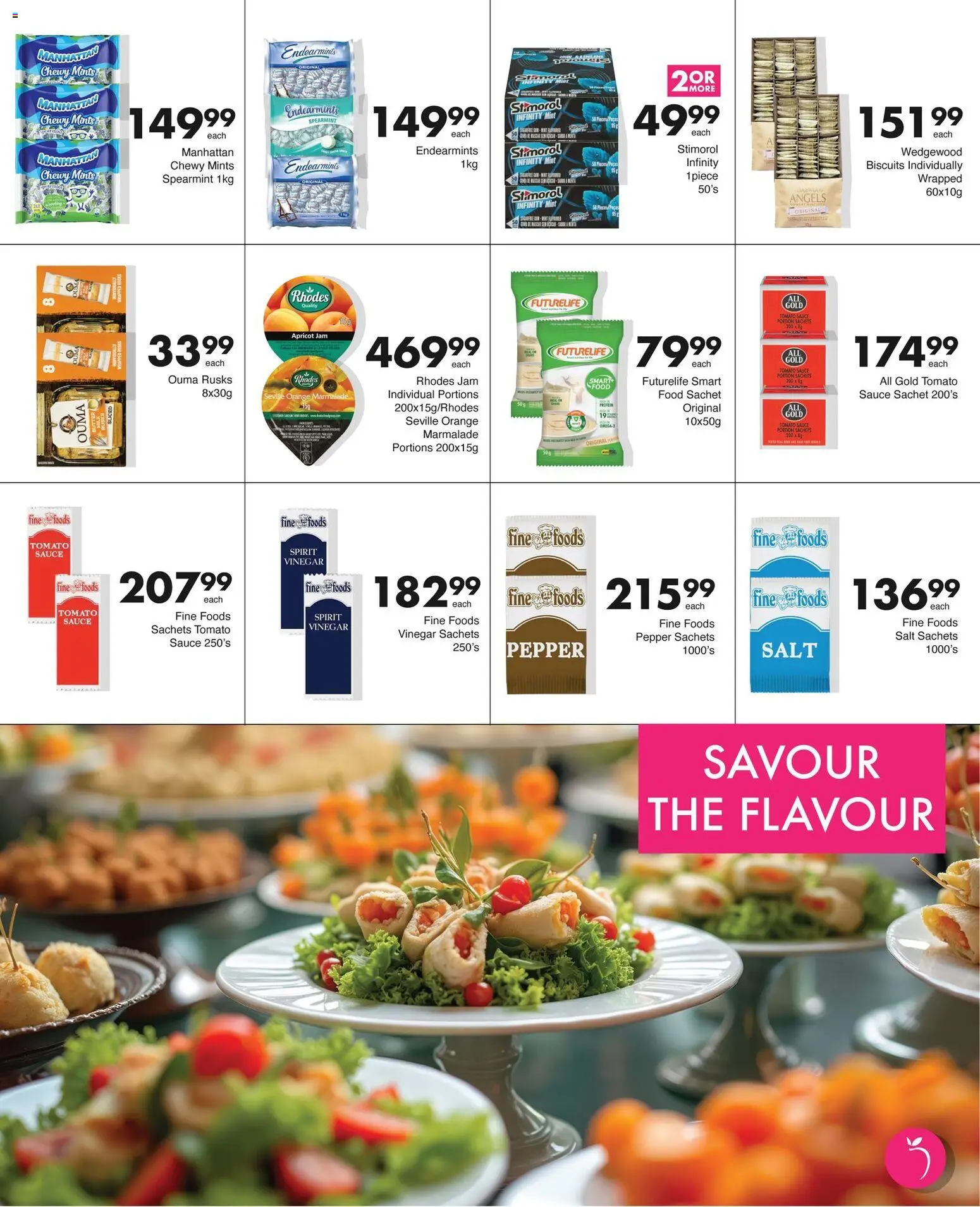 New Save catalogue – valid from 19.01.2026 | Page: 15 | Products: Biscuits, Vinegar, Salt, Pepper