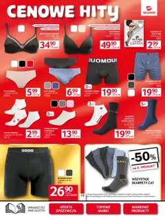 Selgros cash&carry Gazetka - Oferta przemysłowa od 11.09.2025 | Strona: 21 | Produkty: Skarpety, Rajstopy, Skarpety męskie, Pianki