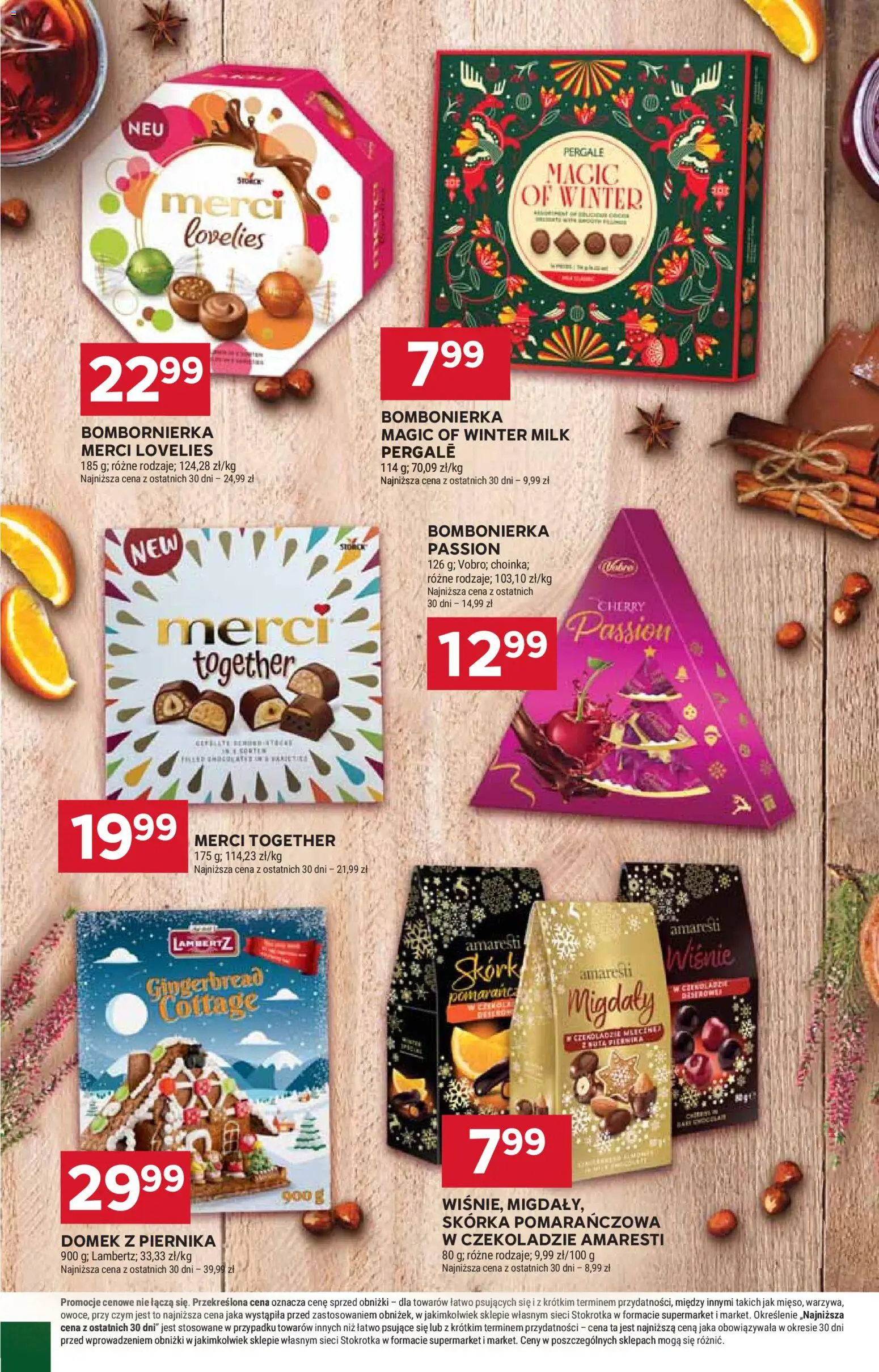 Stokrotka Black Friday od 27.11.2025 | Strona: 30 | Produkty: Skórka pomarańczowa, Bombonierka, Merci, Wiśnie