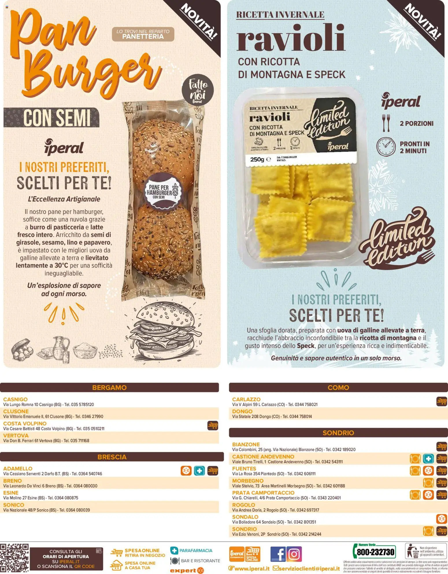 Volantino Iperal del 14.01.2026 | Pagina: 16 | Prodotti: Speck, Uova, Hamburger, Terra