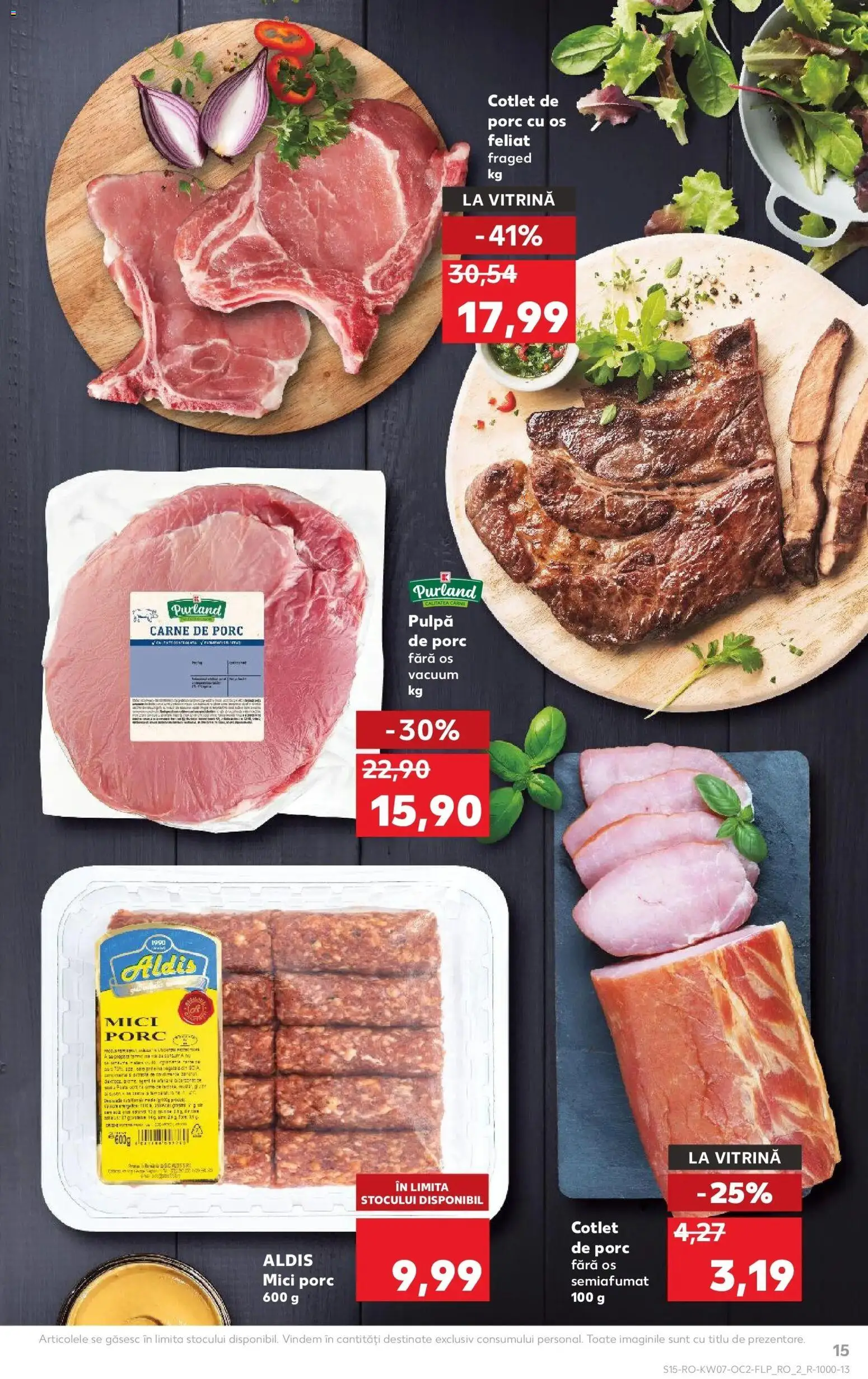 Noul catalog Kaufland – valabil de la 11.02.2026 | Pagină: 15 | Produse: Lait de coco, Vitrină, Mici, Carne De Porc