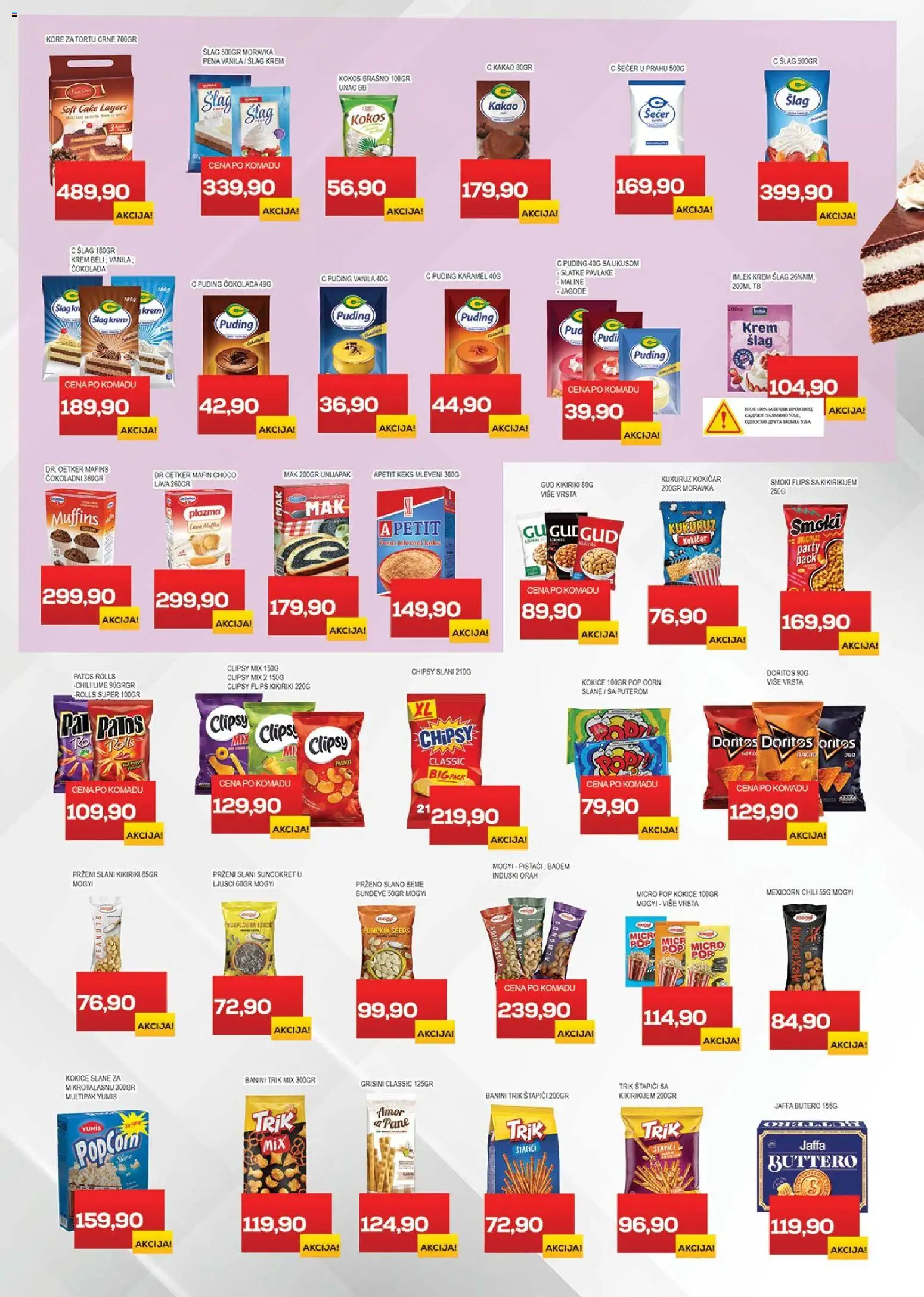 Medius katalog - važi od 02.01.2026 | Strana: 10 | Proizvode: Keks, Indijski orah, Plazma, Kikiriki