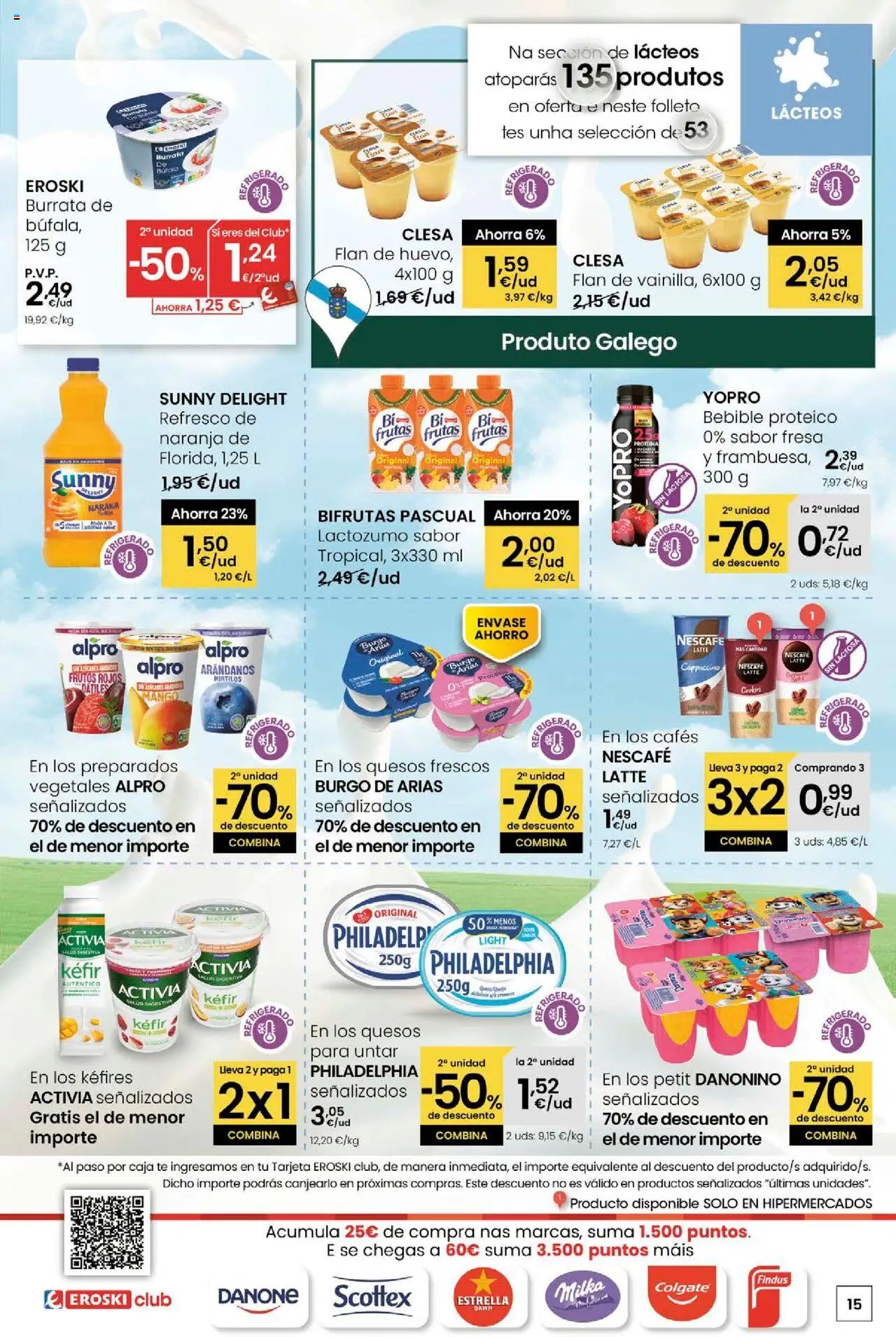 Eroski - Ofertons para conquistarte │ válido desde el 31.07.2025 | Página: 15 | Productos: Té, Ρούτερ, Caja