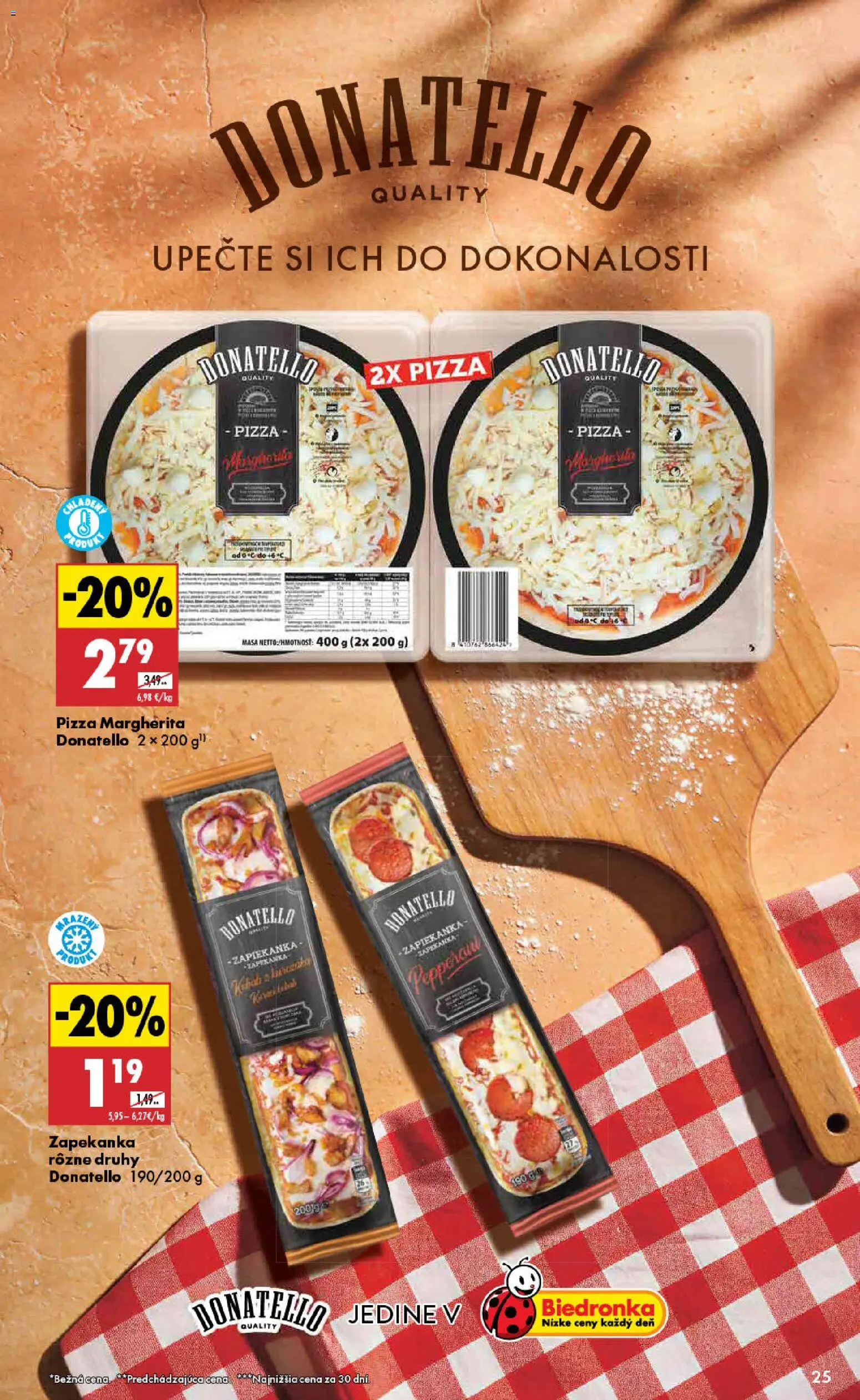 Nové Biedronka akcie – leták je platný od 30.04.2026 | Strana: 25 | Produkty: Pizza