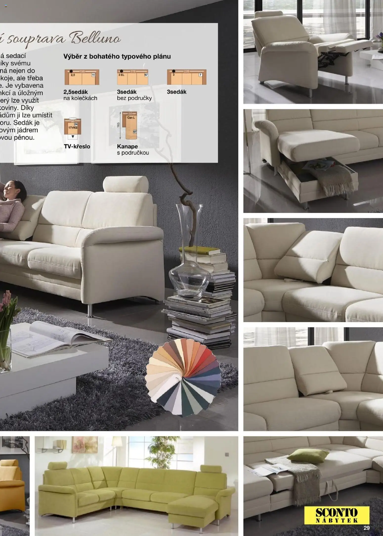 Sconto nábytek katalog - Sedačky Polipol od 01.01.2025 | Strana: 29 | Produkty: Nábytek