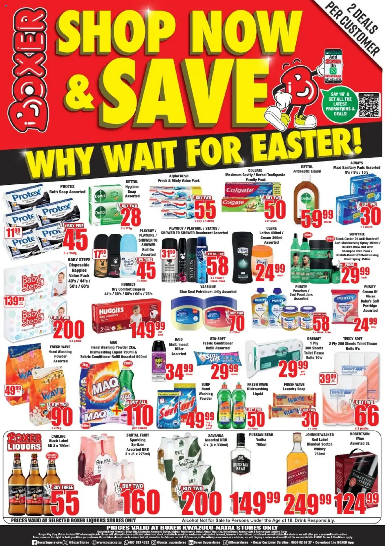 New Boxer catalogue – valid from 09.03.2026 | Page: 8 | Products: Teddy, Vodka, Toothpaste, Fruit