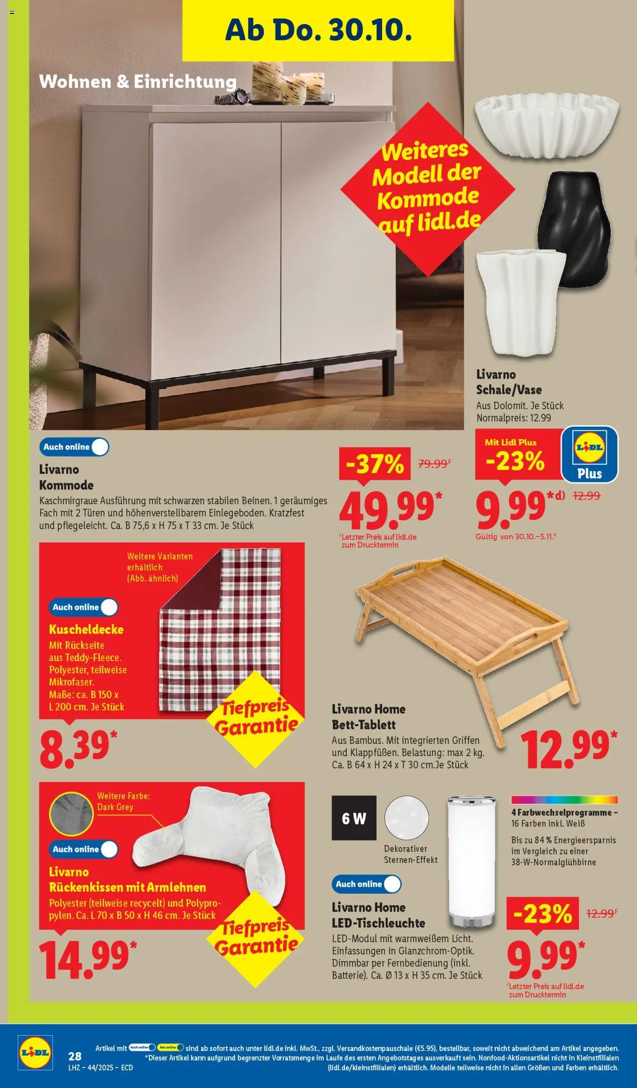 Lidl - Prospekt – gültig ab 27.10.2025 | Seite: 22 | Produkte: Kommode