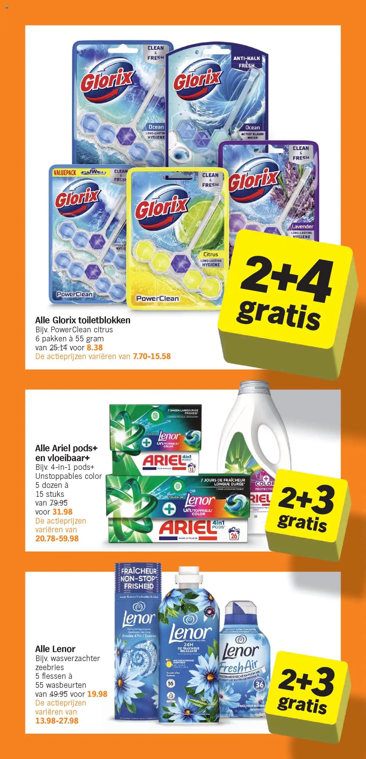  | Pagina: 9 | Producten: Wasverzachter, Toilet, Festék
