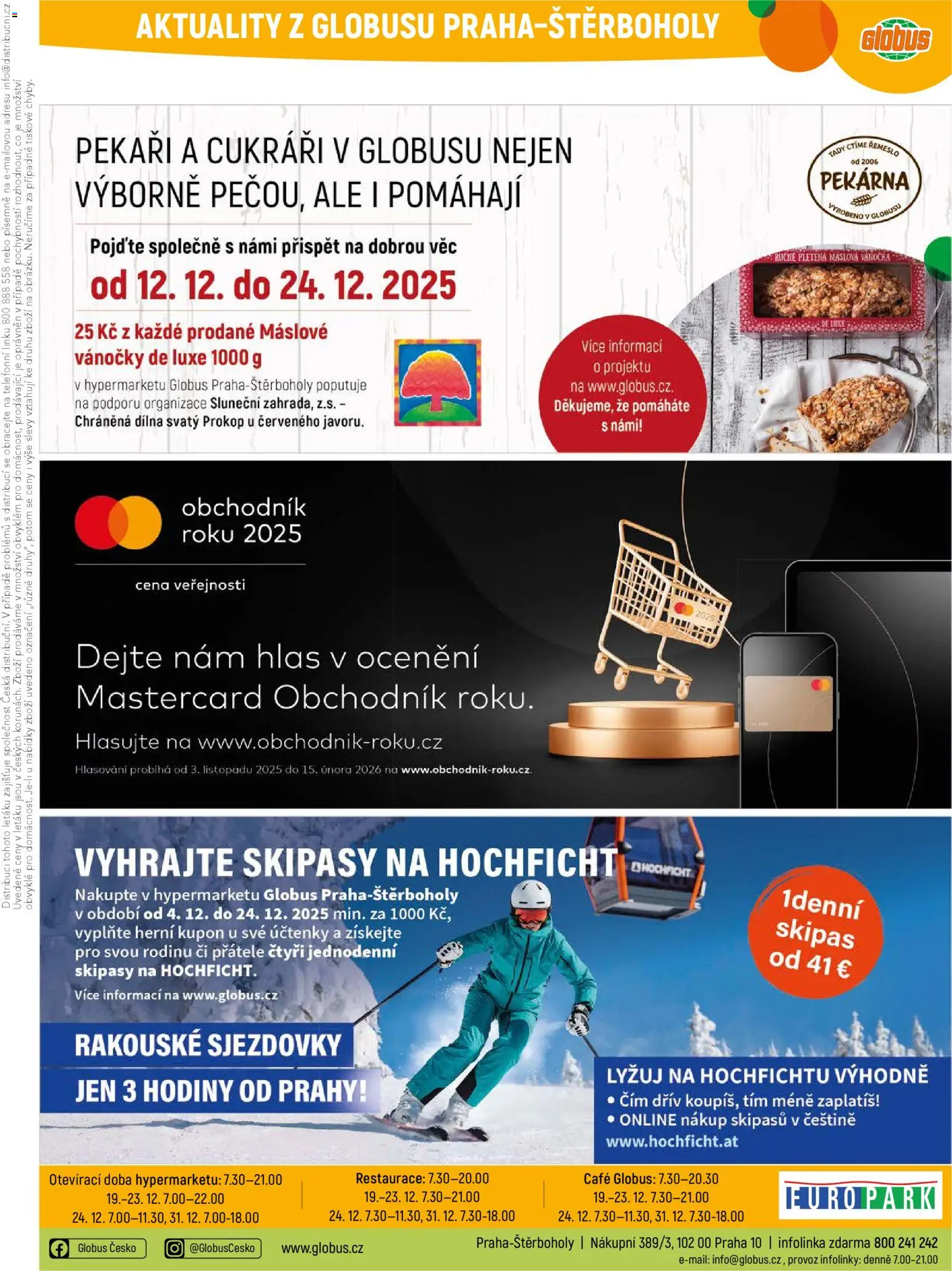 Globus leták - Praha-Štěrboholy od 10.12.2025 | Strana: 38 | Produkty: Globus, Hodiny, Pekárna