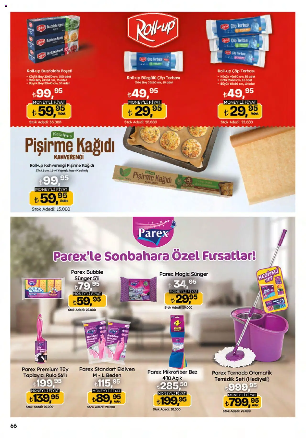 Migros Katalog - Migroskop - 25.09.2025 tarihinden itibaren geçerlidir | Sayfa: 66 | Ürünler: Çöp torbası, Çay, Eldiven, Buzdolabı